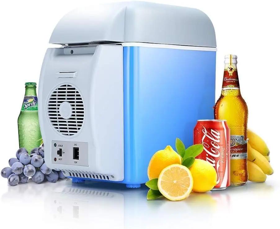 7.5 L Portable Warming and Cooling Car Refrigerator Gilded Palm