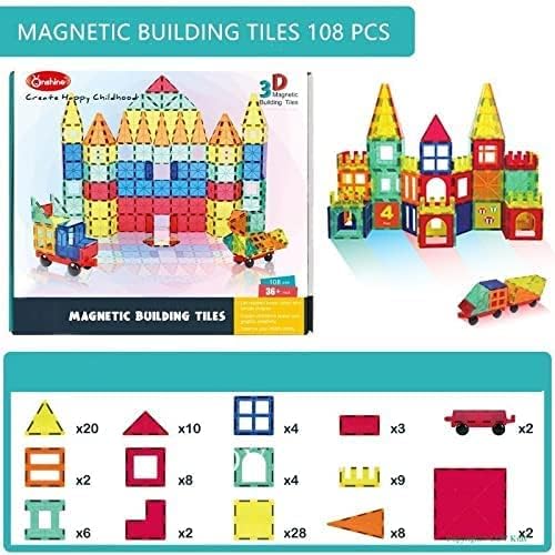 Color Magnetic Tiles ( UAE Delivery Time: 1-3 Days ) Achieveallmart