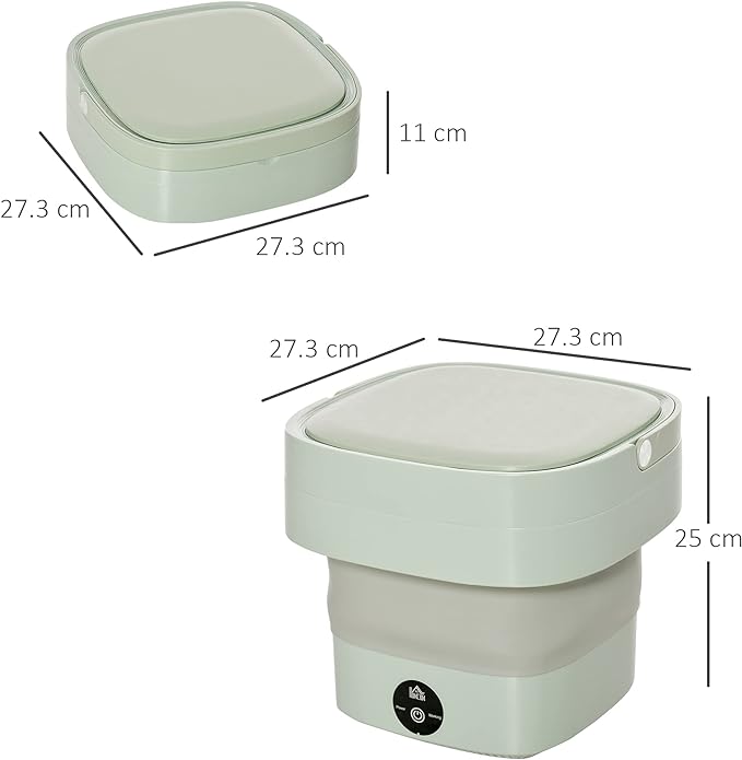 Foldable Mini Laundry Machine ( UAE Delivery Time: 1-3 Days ) Achieveallmart