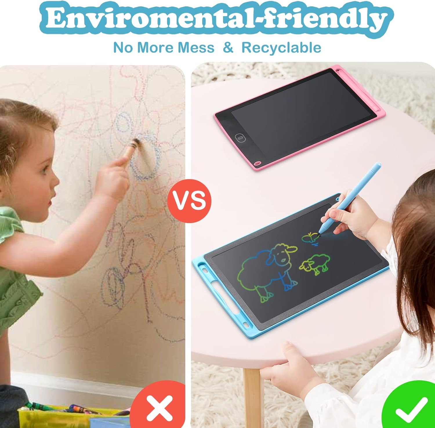 LCD Writing Tablet for Kids ( UAE Delivery Time: 1-3 Days ) Achieveallmart