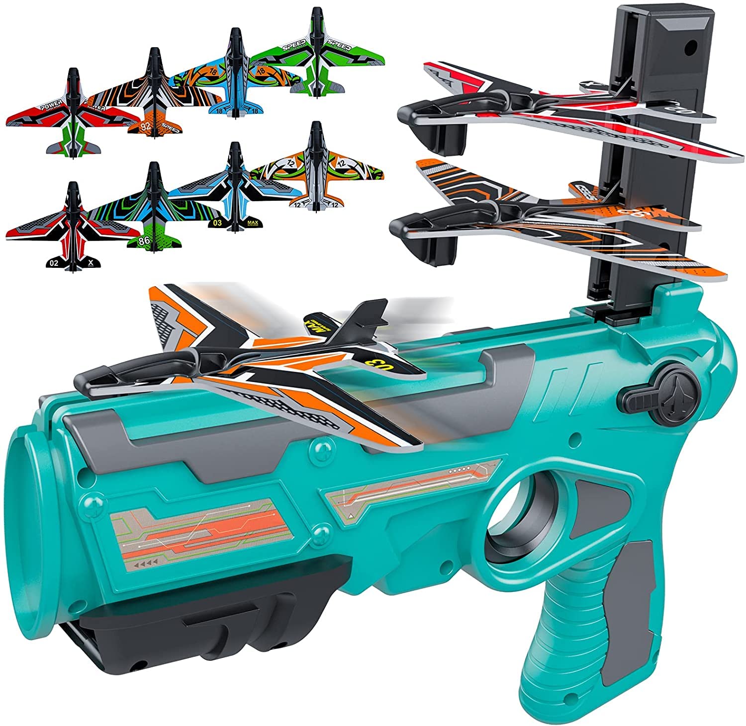 Air Plane Toy Gun ( UAE Delivery Time: 1-3 Days ) Achieveallmart