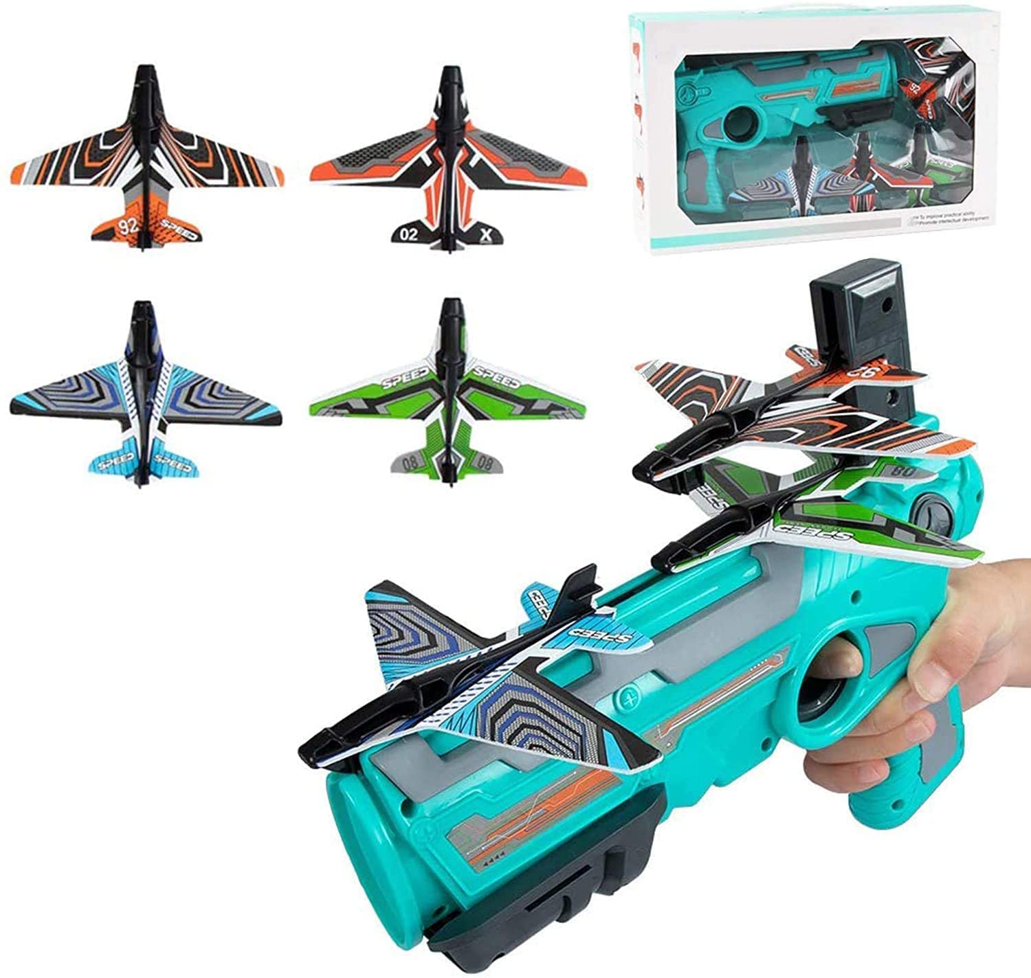 Air Plane Toy Gun ( UAE Delivery Time: 1-3 Days ) Achieveallmart