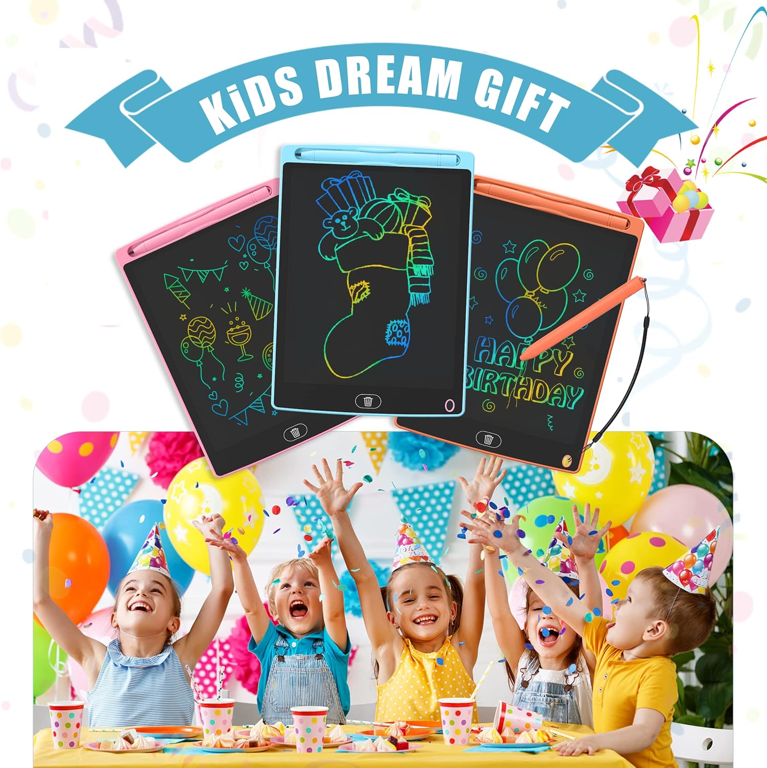 LCD Writing Tablet for Kids ( UAE Delivery Time: 1-3 Days ) Achieveallmart