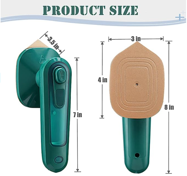 Portable Mini Ironing Machine ( UAE Delivery Time: 1-3 Days ) Achieveallmart