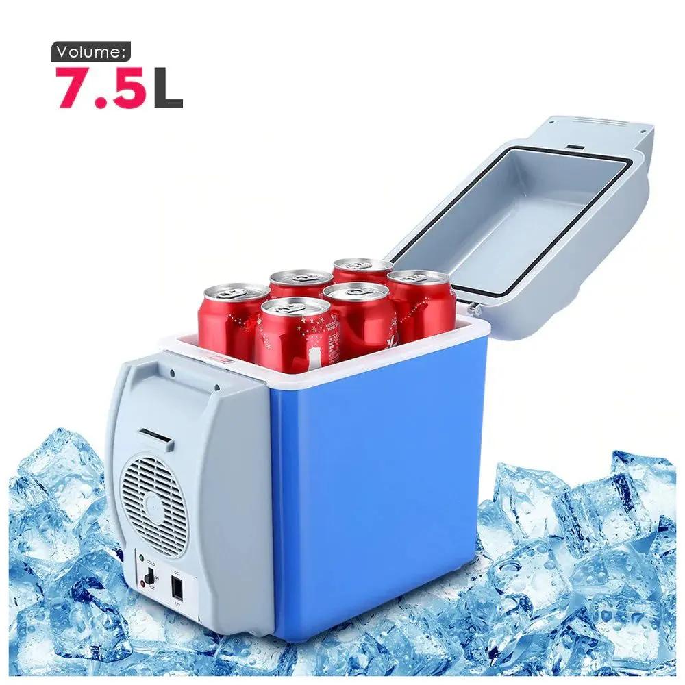 7.5 L Portable Warming and Cooling Car Refrigerator Gilded Palm