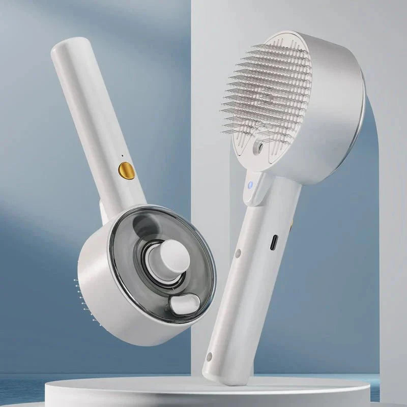 Self-Cleaning Animal Hair Remover Brush for Dogs & Cats  ( UAE Delivery Time: 1-3 Days ) Achieveallmart