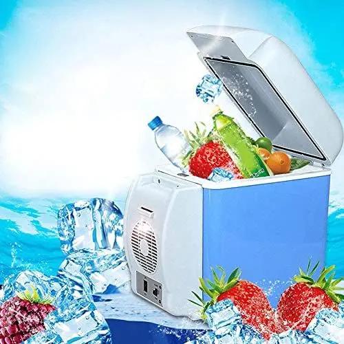 7.5 L Portable Warming and Cooling Car Refrigerator Gilded Palm