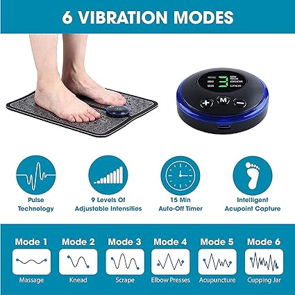 EMS Foot Massager Mat  ( UAE Delivery Time: 1-3 Days ) Achieveallmart