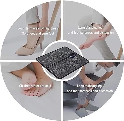 EMS Foot Massager Mat  ( UAE Delivery Time: 1-3 Days ) Achieveallmart