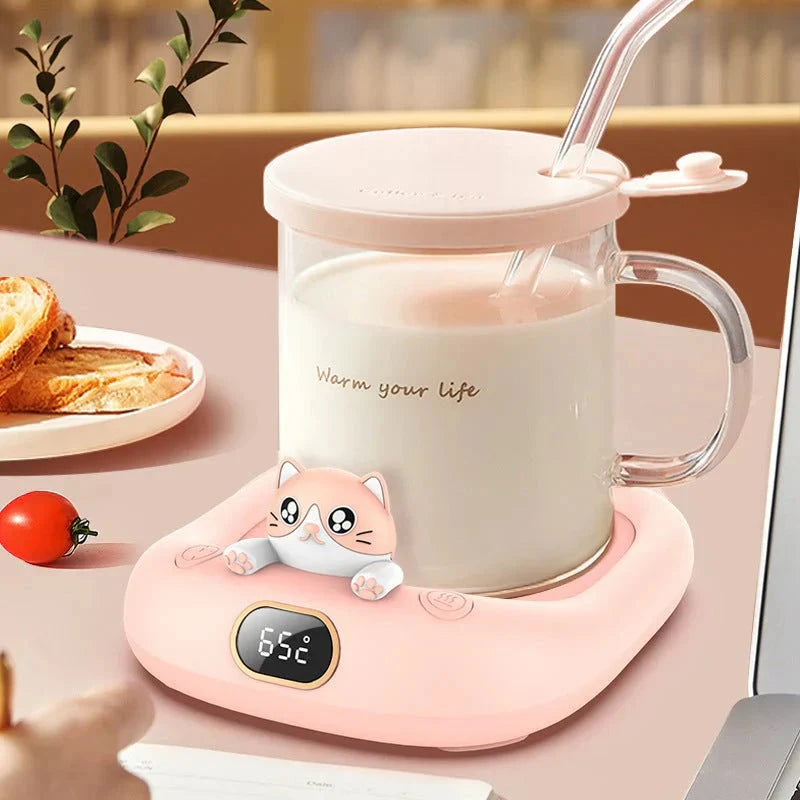 Home Office Cute Pet Constant Temperature Cup Warming Holder Winter Gadgets Achieveallmart