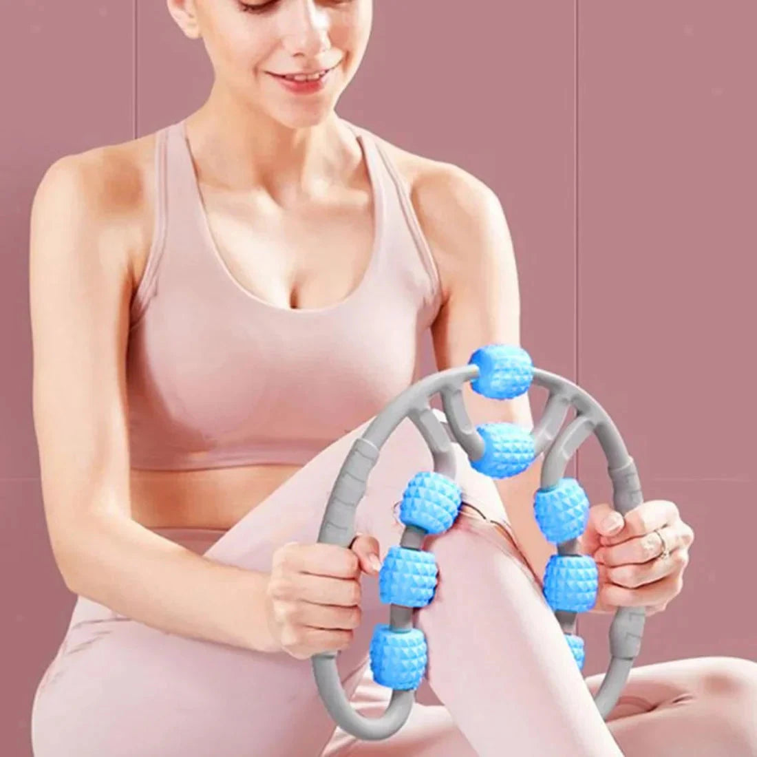 Multi - Functional Ring Massager ( UAE Delivery Time: 1-5 Day ) Achieveallmart