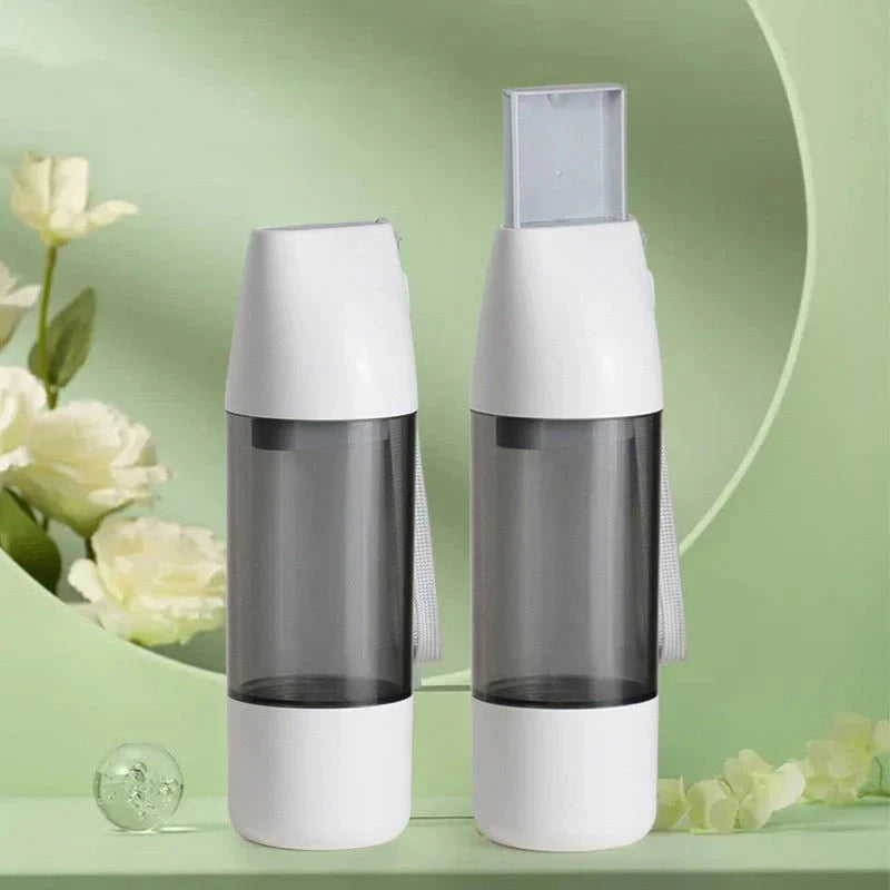 Portable 350ml Dog Water Bottle & Feeder ( UAE Delivery Time: 1-3 Days ) Achieveallmart