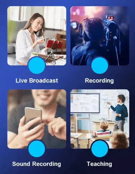 Smart Wireless Lavalier Microphone  ( UAE Delivery Time: 1-3 Days ) Achieveallmart