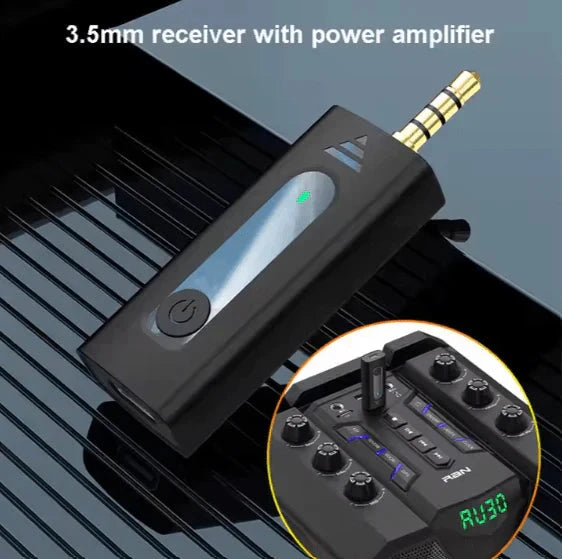 Smart Wireless Lavalier Microphone  ( UAE Delivery Time: 1-3 Days ) Achieveallmart