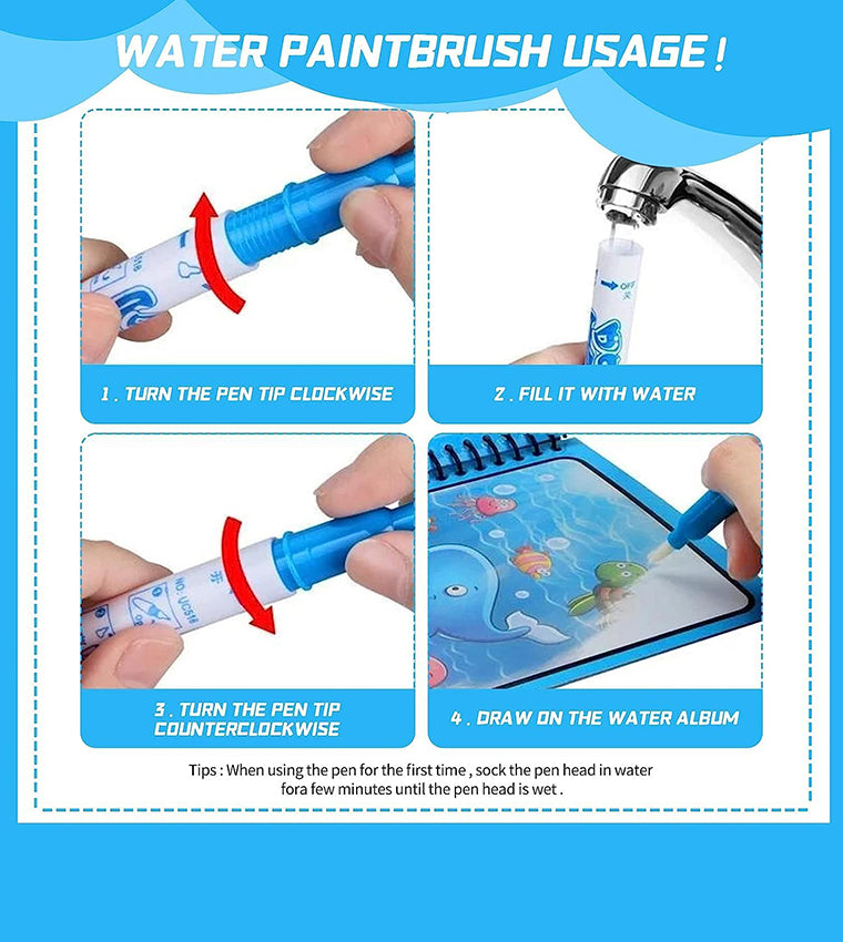 Magic Water Book  ( UAE Delivery Time: 1-3 Days ) Achieveallmart